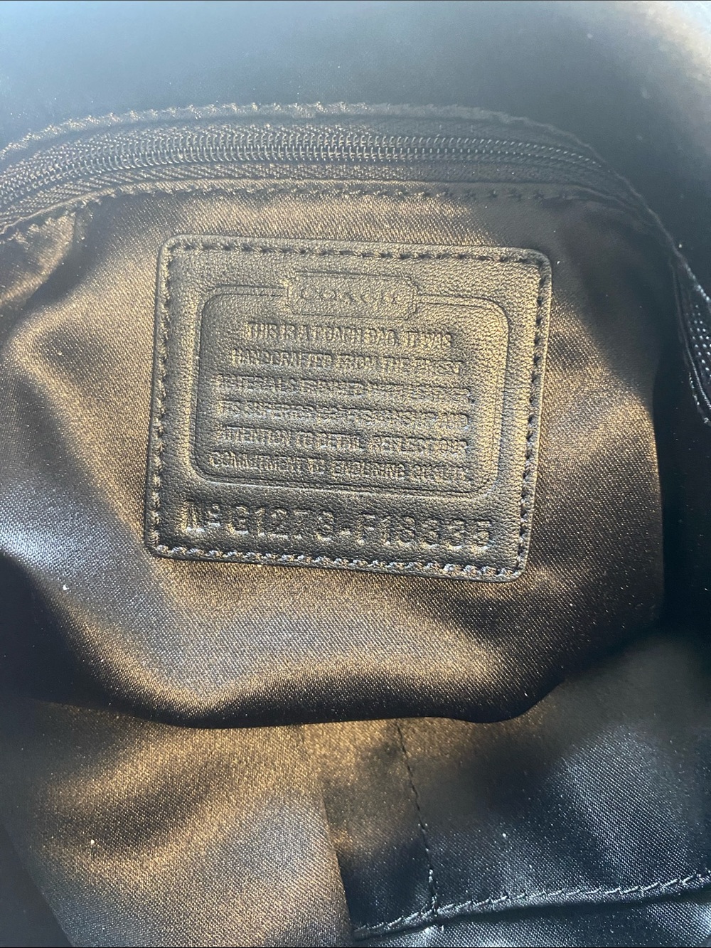 Coach Laura Signatur Patent Leather Tote Bag Large Monogram Canvas Purse - Picture 11 of 12